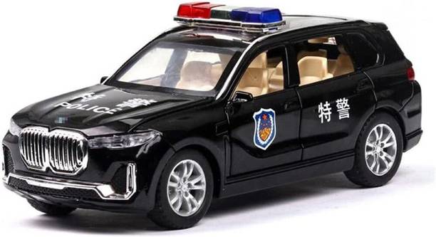 SKBD 1:32 Die-cast Metal Model Car Police black SKD