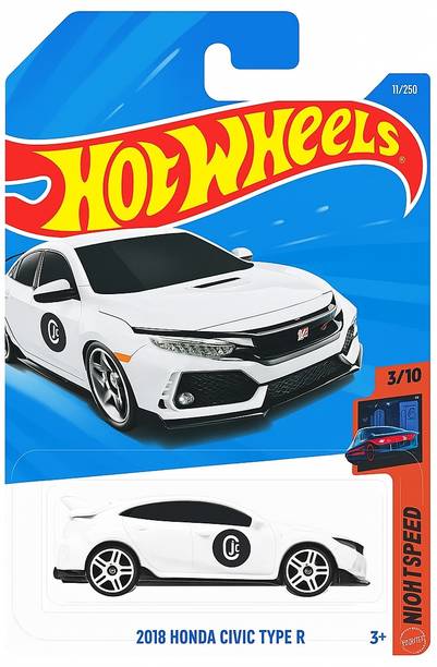 HOT WHEELS C4982 2018 HONDACIVIC TYPE R TOY CAR