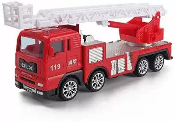 Just craft fire Rescue Truck Play Vehicles fire Truck fire Engine Toys (pack of 1)
