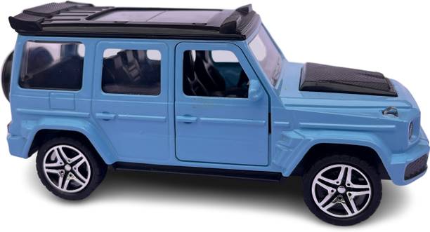 sandeep 1:36 G WAGON Metal Diecast Model Car With 2 Openable Doors Light& music