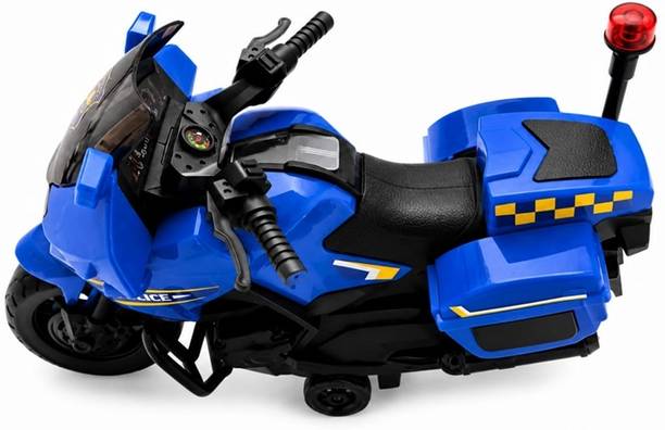 anmolenterprises Kids Police Bike Motorcycle Toy for Boys & Girls Indoor Outdoor Vehicle