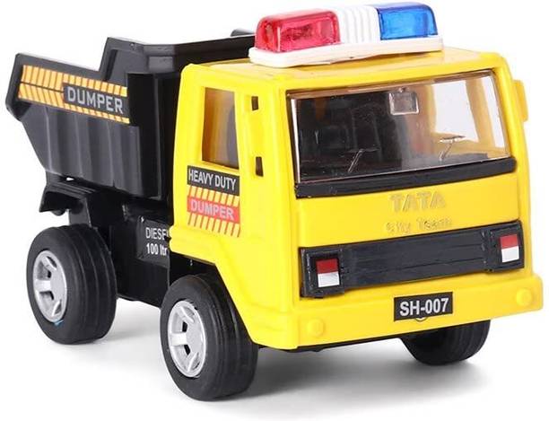 Toyterra Dumper Truck Pullback Toy for Kids (3+ Years)