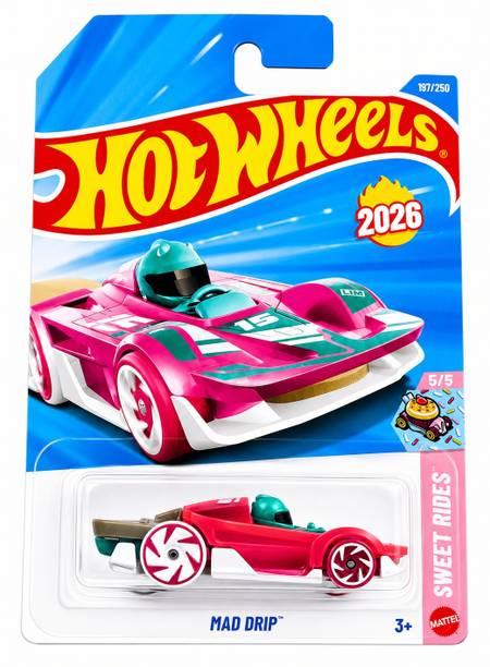 HOT WHEELS C4982 MAD DRIP 5/5 SWEET RIDES DIE CAST TOY CAR