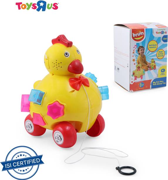 Toys R Us Bruin Pull Along Hen Car