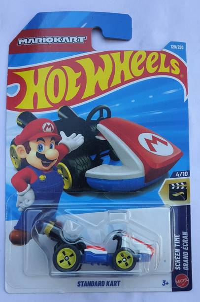 HOT WHEELS SCREEN TIME 4/10 STANDARD KART TOY CAR