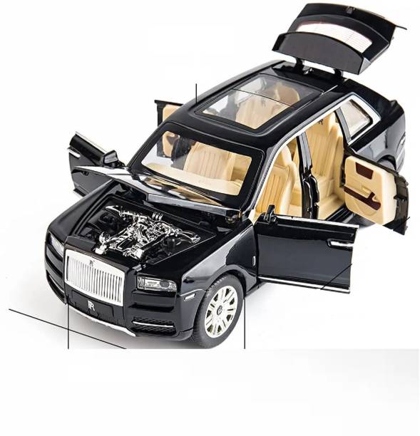 Skstore 1/32 Rolls-Royce Cullinan SUV Diecast Model Car Toy Collectible Sound Light Gift