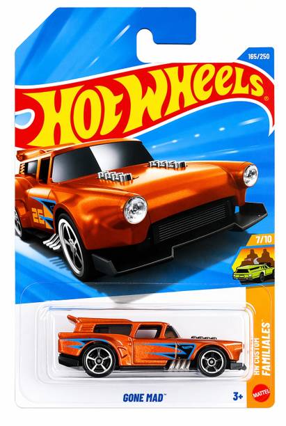 HOT WHEELS C4982 GONE MAD 7/10 DIE CAST TOY CAR