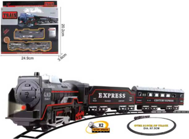 Mashes Train Toy Set For kids Century Express Train With Tracks