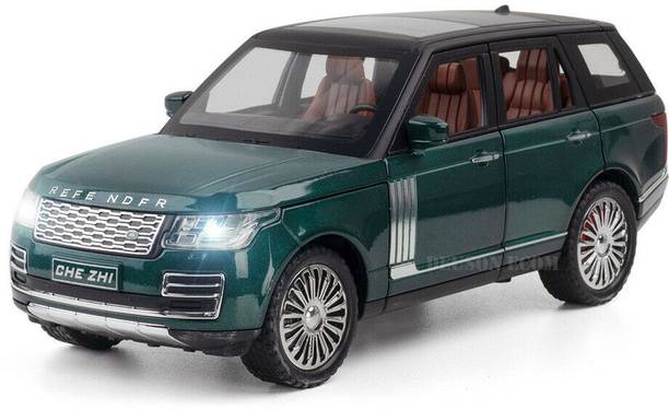 DEUSON ECOM 1:24 Diecast Metal Model Car Land Rover Toy Cars For Kids Sound and Light