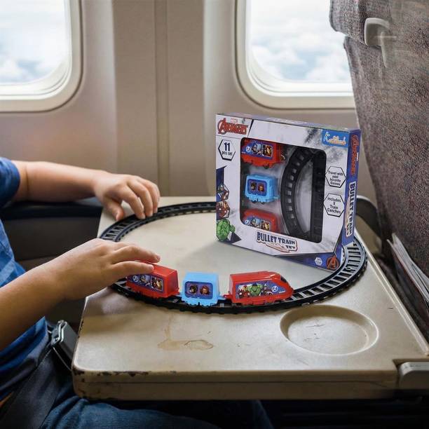 Kriiddaank Marvel Avengers Small Train Set with Tracks