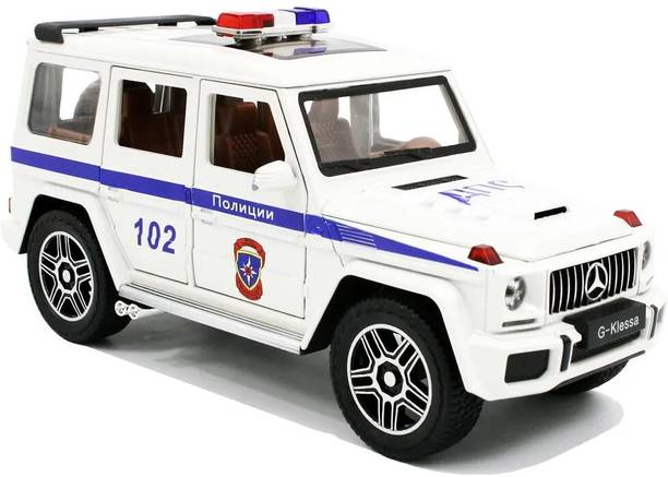 Belacia Police Toy Car G Wagon Toy Car for Kids