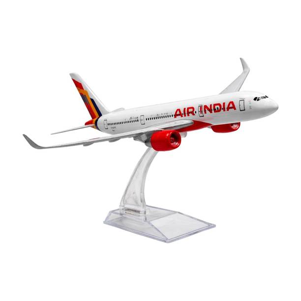 FunBlast A350 Air India Diecast Airplane Miniature Model Only for Display, Size 