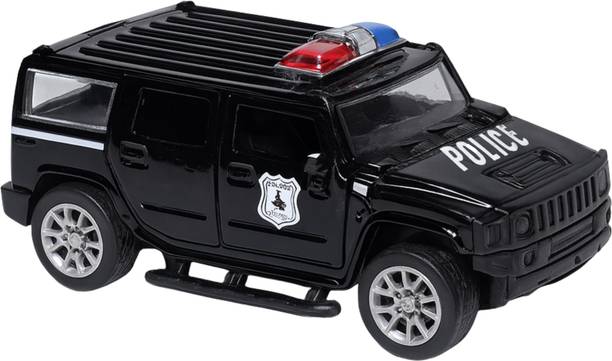 speedyz DIE CAST SUV CAR POLICE BLACK 1:32