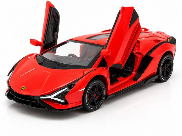 The Flyer's Bay 1:32 Scale DieCast Metal Pull-Back Action Openable Doors Premium Car