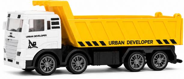 Dee Genius Toyz Urban Developer Pull Back Dumper Truck Toy | 8 Wheel Truck
