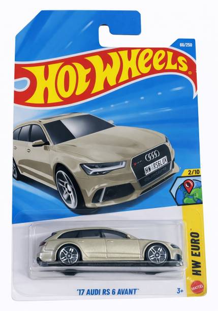 HOT WHEELS C4982 17 AUIDI RS6 AVANTE 2/10 DIE CAST TOY CAR
