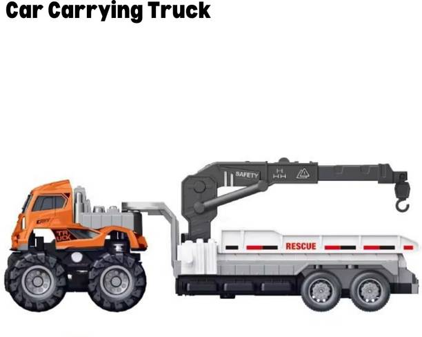 Arizuul 1:43 Scale Vehicle Transporter Truck – Reliable Car Carrier Model Kids Toy