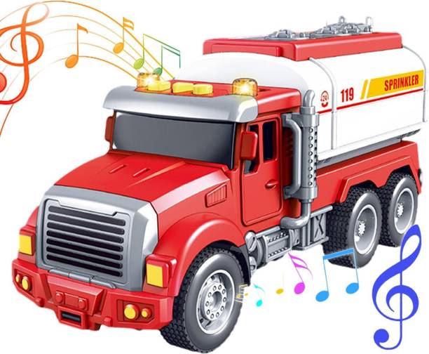 CountryLink Truck Construction Figure Toy Movable Truck Friction Powered Fun Toys For Kids