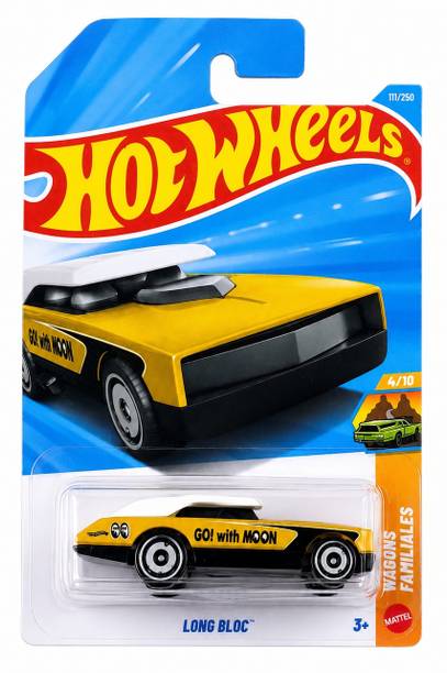 HOT WHEELS C4982 LONG BLOC 4/10 DIE CAST TOY CAR