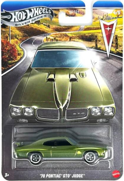 HOT WHEELS 2026 Silver Series '70 Pontiac GTO Judge, 1:64 Scale Premium Diecast Car