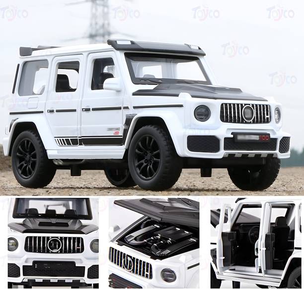 Toyco 1:32 Scale Brabas G700 Metal Die Cast SUV Car With Open Door, Light & Sound