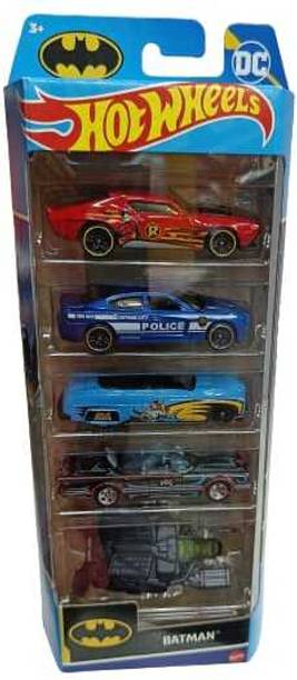 HOT WHEELS BATMAN 2023 PACK OF 5 CARS