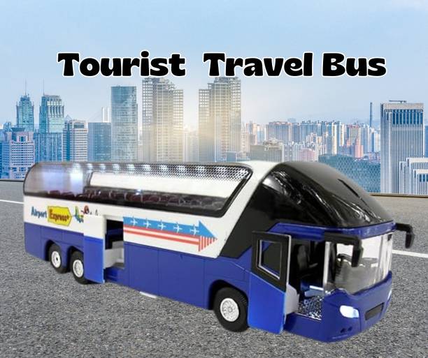calyxia tourist bus with Realistic Sounds and Light Toys for Kids