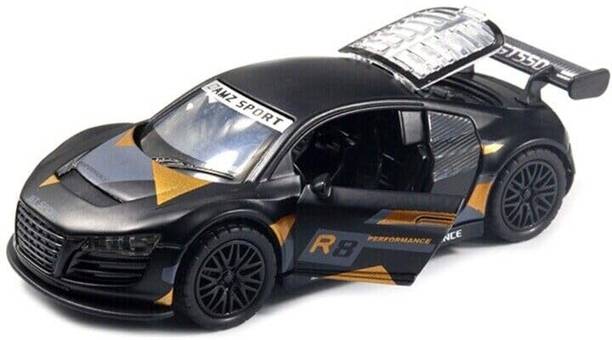 ZUNBELLA Audi R8 1:36 Metal Diecast Model With Openable Doors and Bonnet For Kids