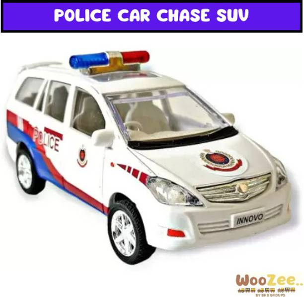 WooZee POLICE CAR CHASE SUV PULL BACK ACTION TOY FOR KIDS