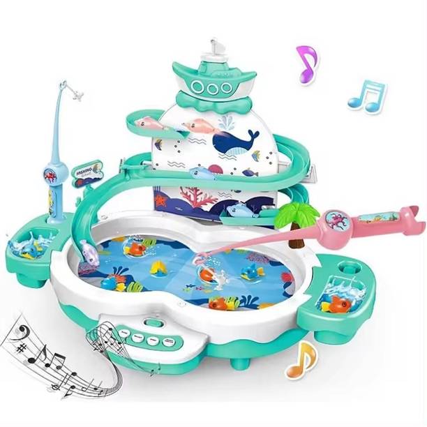 RUTSHRA 1567-9 Fishing Educational Toys Pinks RSH