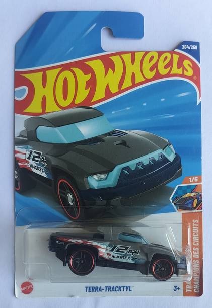HOT WHEELS TRACK CHAMPS CHAMPIONS DES CIRCUITS 1/5 TERRA-TRACKTYL TOY CAR