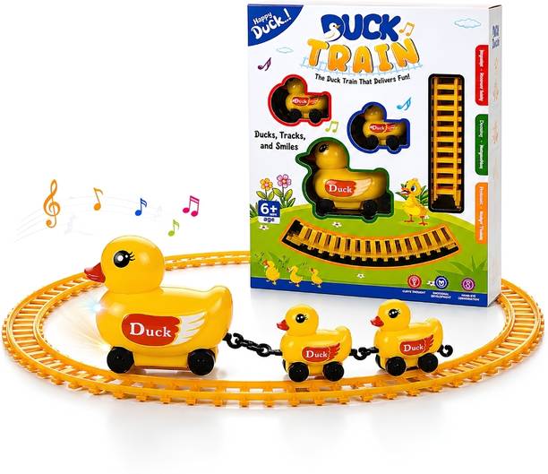 KHELO BACHO Duck Train Track Toy