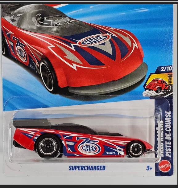 HOT WHEELS SUPERCHARGED 2026 RED