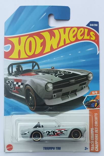 HOT WHEELS TRACK CHAMPS CHAMPIONS DES CIRCUITS 5/5 TRIUMPH TR6 TOY CAR