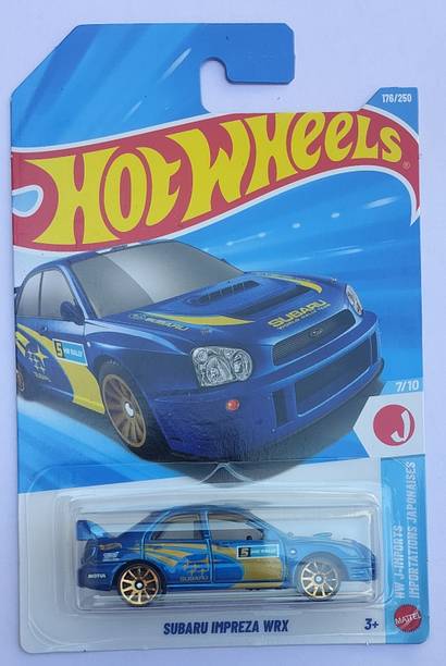 HOT WHEELS HW J-IMPORTS 7/10 SUBARU IMPREZA WRX TOY CAR