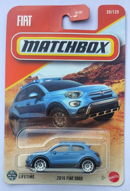 MATCHBOX 35/125 2016 FAIT 500X TOY CAR
