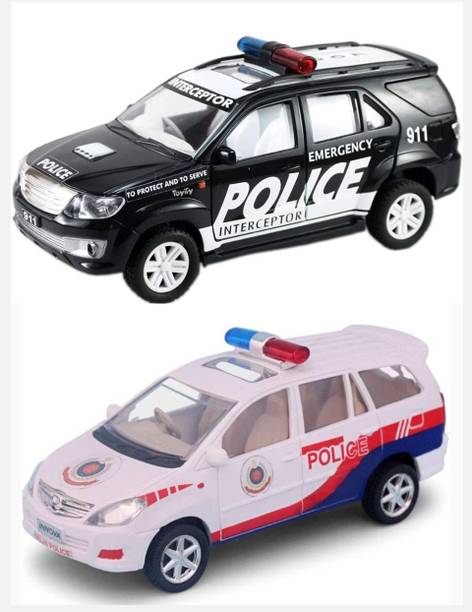viaan world New Launch Combo Pack of ( Police Interceptor & Police Chase ) Toy