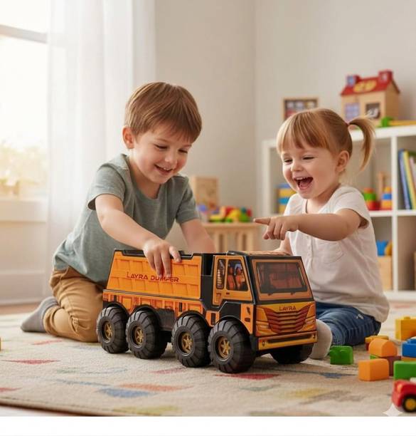 Kids ke toy yellow truck