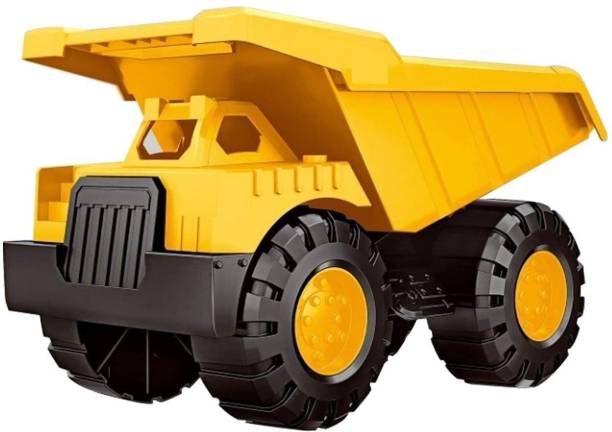 RINISH Unbreakable Free Wheel Excavator Dumper Construction Vehicle Toy For Kids(Large)