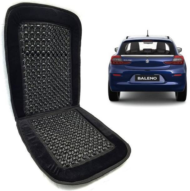 AuTO ADDiCT Velvet, Wooden Bead Seating Pad For  Maruti Suzuki Baleno