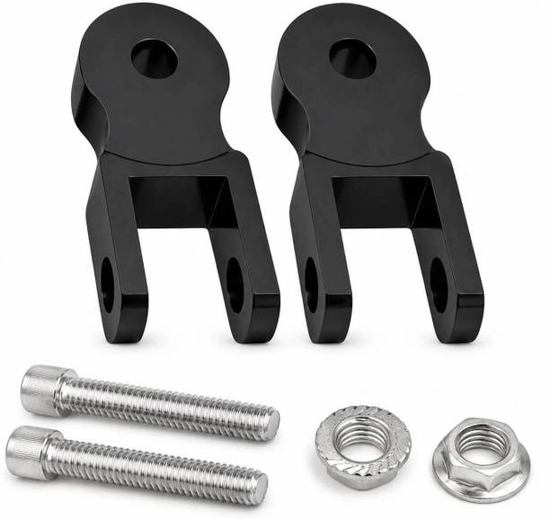 MANANIYAH Motorcycle Height Extension Riser Nut With Screws for Universal Bike Shock Absorber