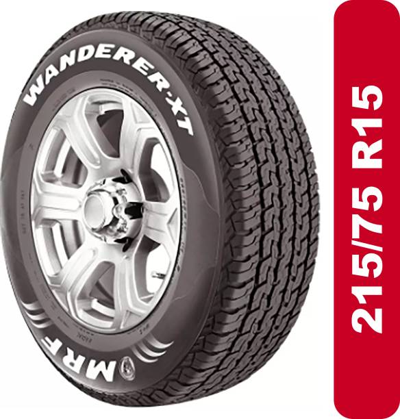 MRF 215/75R15 WANDER XT TUBE LESS TYRE FOR BOLERO 4 Wheeler Tyre