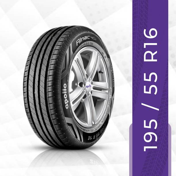 Apollo 195/55 R16 87 H ALNAC 4G TL 4 Wheeler Tyre
