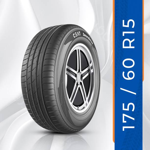CEAT 175/60R15 SecuraDrive TL 81H 4 Wheeler Tyre