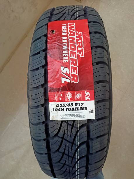 MRF Wsl 235/65 R17 104H-1 Tubeless Car Tyre For Tata-Aria 4 Wheeler Tyre