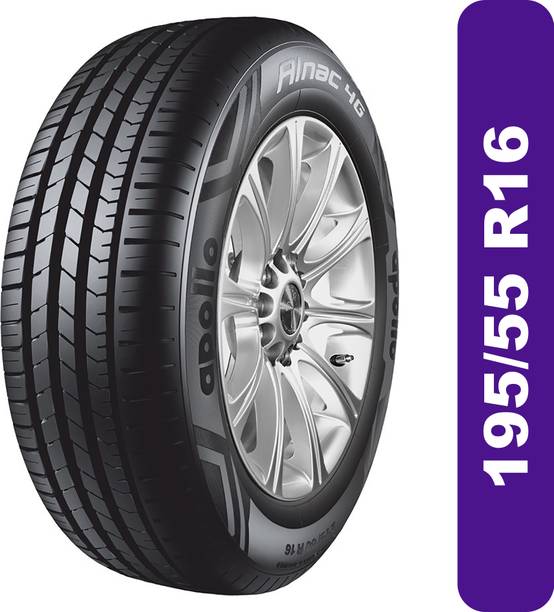 Apollo Apollo Alnac 4G 195/55 R16 87H Tubeless Car Tyre 4 Wheeler Tyre