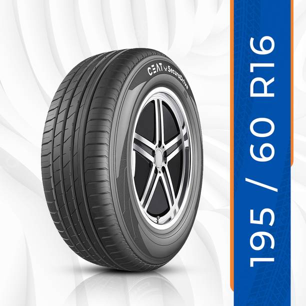 CEAT 195/60 R16 89H Secura Drive Tubeless 4 Wheeler Tyr...