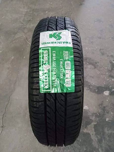 Goodyear with Doorstep Installation KELLY 165/65 R13 VFM 3 77T TUBELESS TYRE 4 Wheeler Tyre