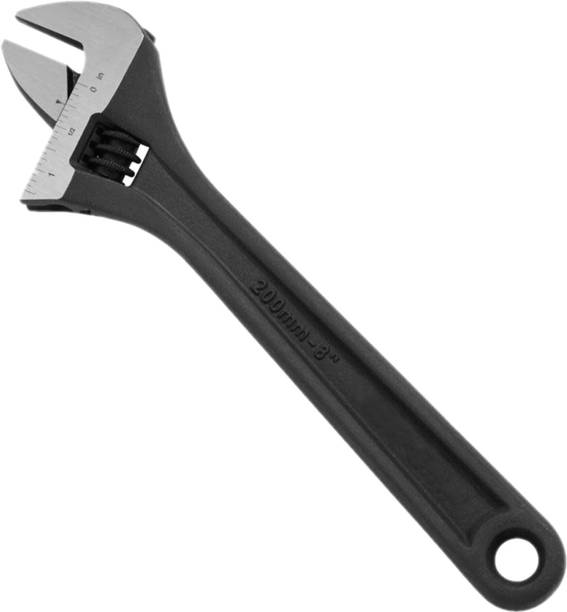 Oaykay 1856.10. Adujustable Wrenches,Phosphated finish 1 Pc (Size -10 INCHES)|Hand Tool Single Sided Pipe Wrench