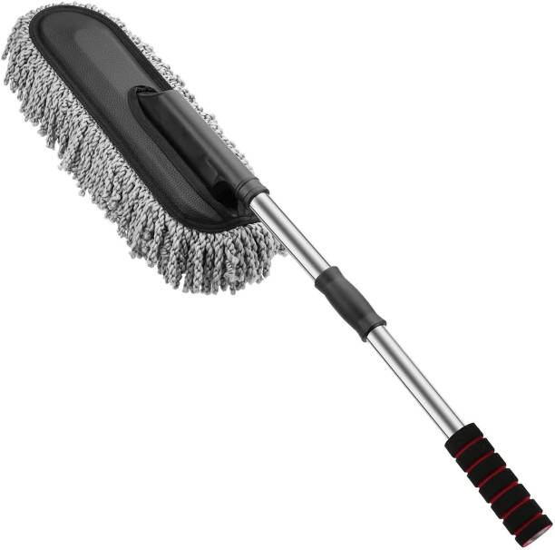 KOTHIA Super Soft Car Duster Exterior with Extendable Handle Wet and Dry Microfiber Vehicle Washing  Duster